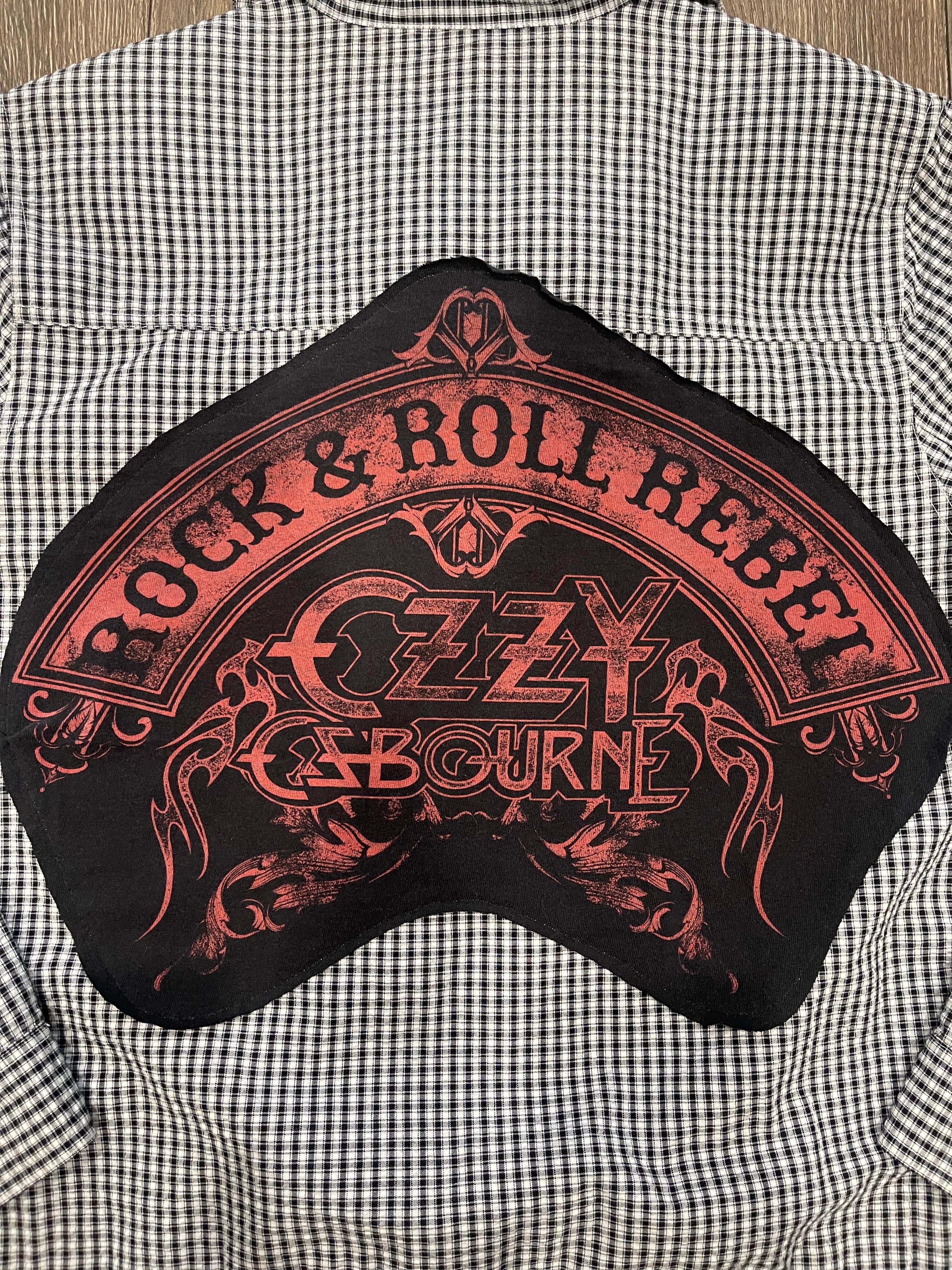 Ozzy Graphic Gingham Jacket