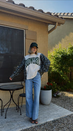 Load image into Gallery viewer, Budweiser Tee Flannel
