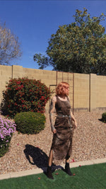 Load image into Gallery viewer, Maxi Cheetah Dress

