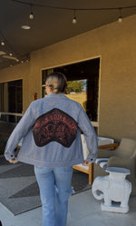 Load image into Gallery viewer, Ozzy Graphic Gingham Jacket
