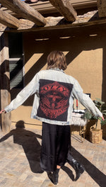 Load image into Gallery viewer, Ozzy Graphic Demin Jacket
