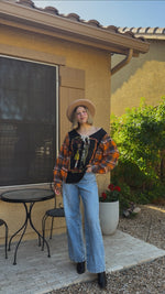Load image into Gallery viewer, Dance With The Devil Tee Flannel
