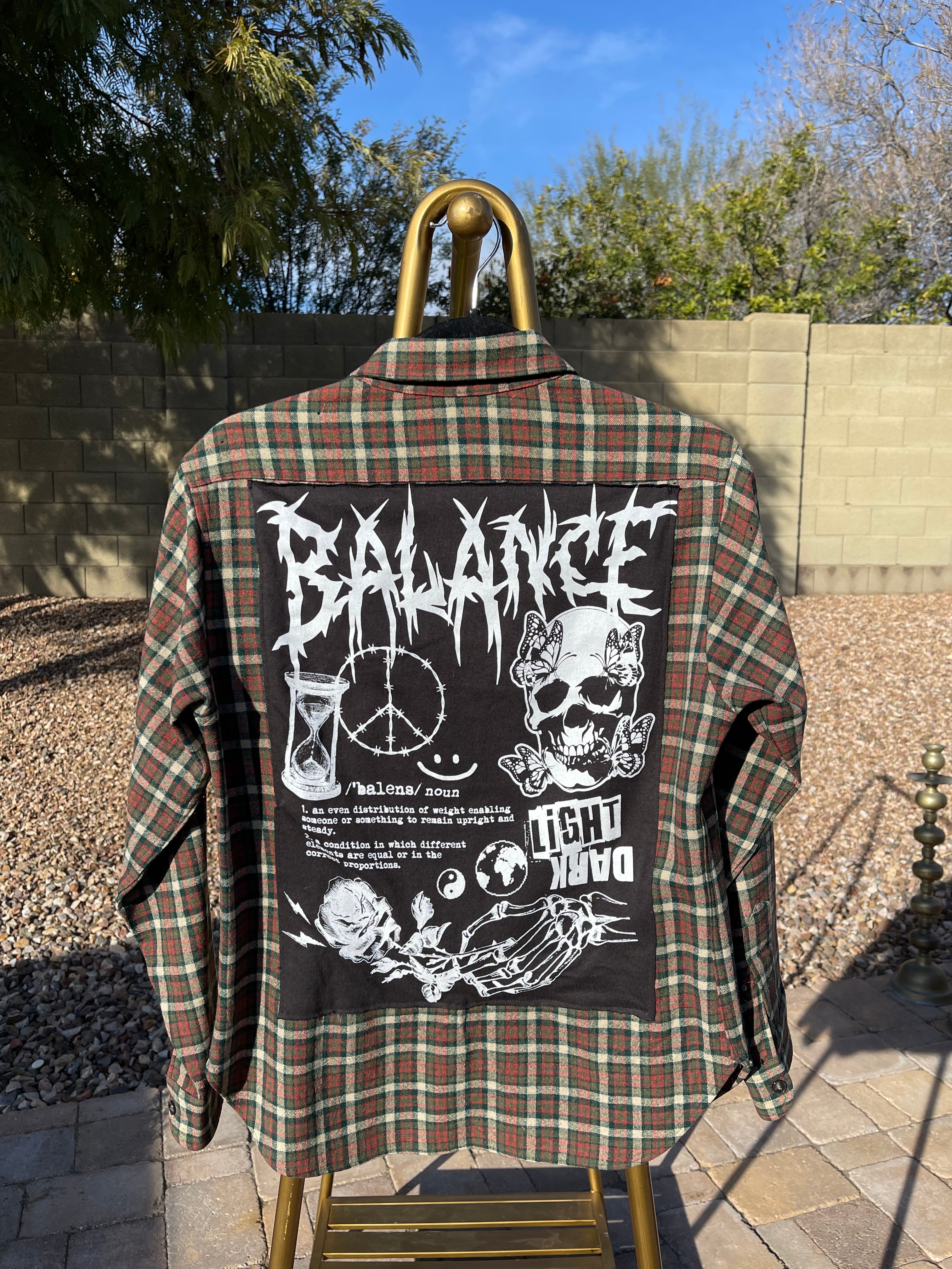 Balance Graphic Flannel