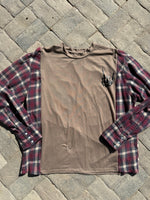 Load image into Gallery viewer, Husbands Last Nerve Tee Flannel
