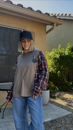 Load image into Gallery viewer, Husbands Last Nerve Tee Flannel
