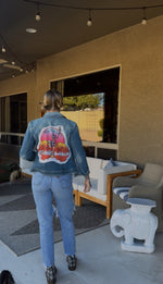 Load image into Gallery viewer, Grateful Dead Graphic Denim Jacket
