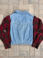 Load image into Gallery viewer, Dues Ex Machina Denim Jkt Flannel
