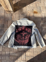 Load image into Gallery viewer, Ozzy Graphic Demin Jacket
