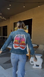 Load image into Gallery viewer, Grateful Dead Graphic Denim Jacket

