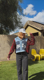 Load image into Gallery viewer, Dues Ex Machina Denim Jkt Flannel
