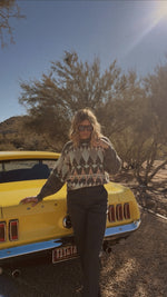Load image into Gallery viewer, Argyle Sweater
