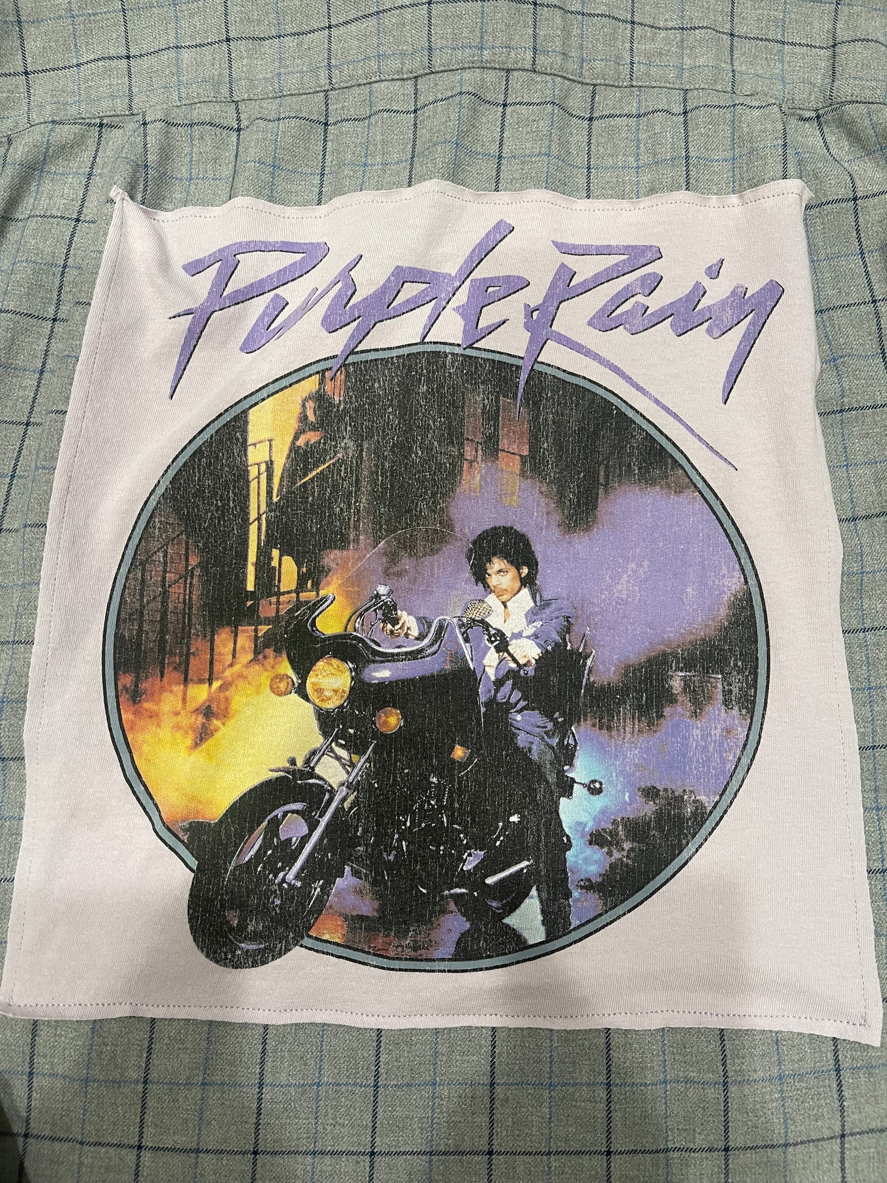 Purple Rain Graphic Flannel