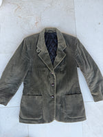 Load image into Gallery viewer, Olive Corduroy Blazer
