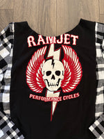 Load image into Gallery viewer, Ramjet Red Tee Flannel
