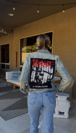 Load image into Gallery viewer, Slipknot Graphic Denim Jacket
