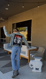 Load image into Gallery viewer, Slipknot Graphic Denim Jacket
