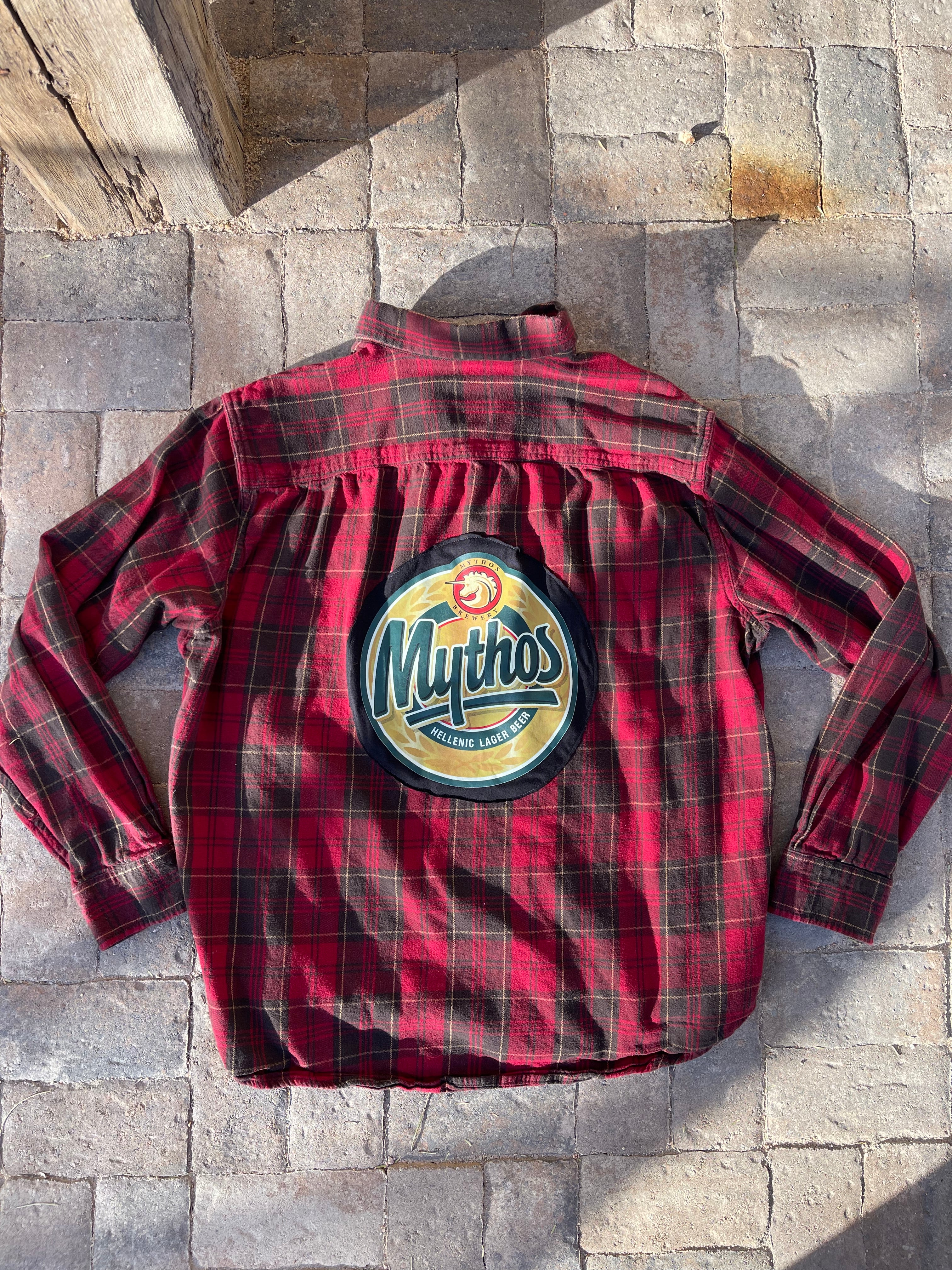 Mythos Beer Graphic Flannel