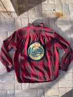 Load image into Gallery viewer, Mythos Beer Graphic Flannel
