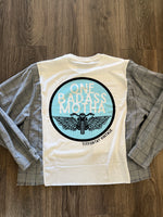 Load image into Gallery viewer, Badass Motha Tee Flannel
