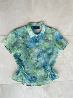 Load image into Gallery viewer, Watercolor Button Up Tee
