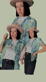 Load image into Gallery viewer, Watercolor Button Up Tee
