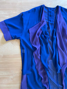 Blue/Purple Sheer Robe