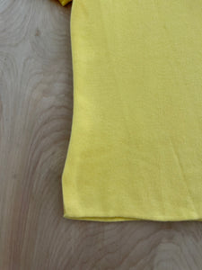 Yellow Button Up Tee