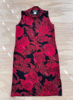 Load image into Gallery viewer, Cowl Neck Floral Dress
