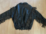 Load image into Gallery viewer, Fringe Leather Jacket
