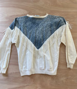 Load image into Gallery viewer, Western Fringe Sweatshirt
