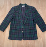 Load image into Gallery viewer, Workin Overtime Plaid Blazer
