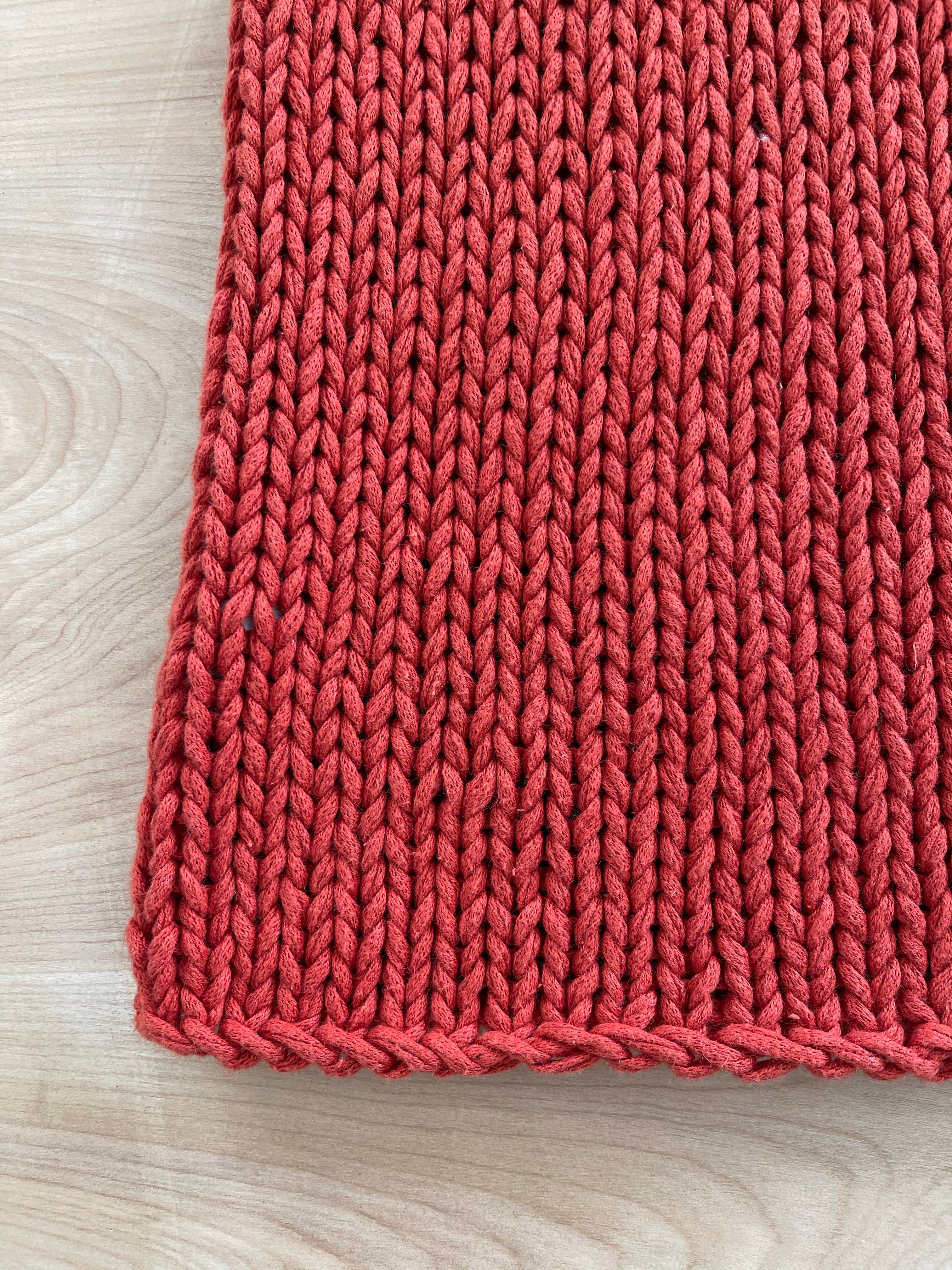 Turn Knit On Sleeveless Sweater