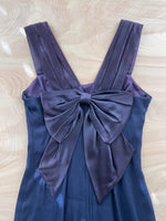 Load image into Gallery viewer, Purple Bow Mini Dress

