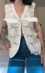 Load image into Gallery viewer, Crochet Sweater Vest

