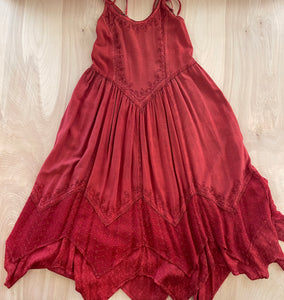 Red Gypsy Dress
