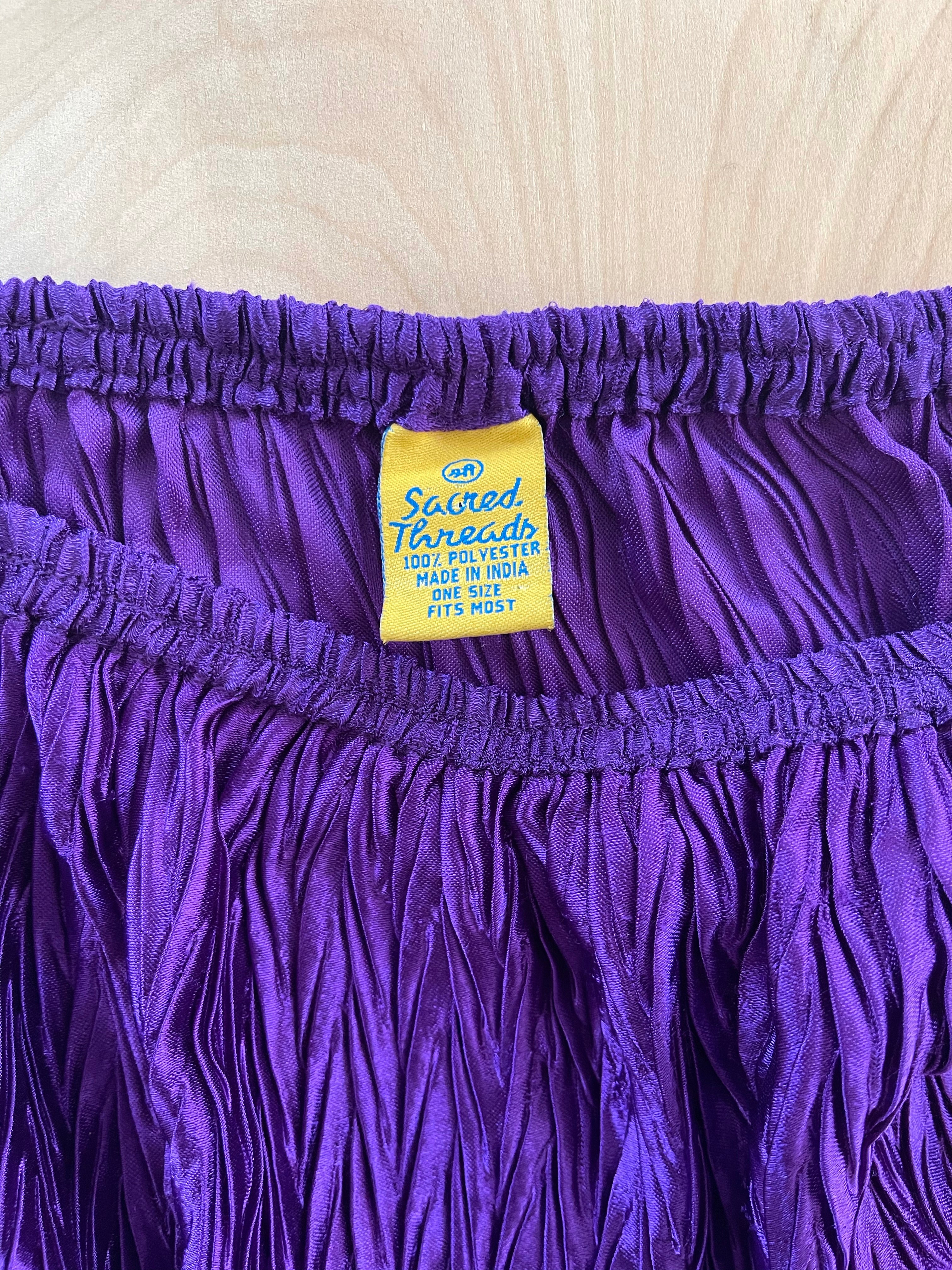 Purple Disco Skirt