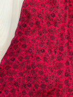 Load image into Gallery viewer, Red Floral Skirt

