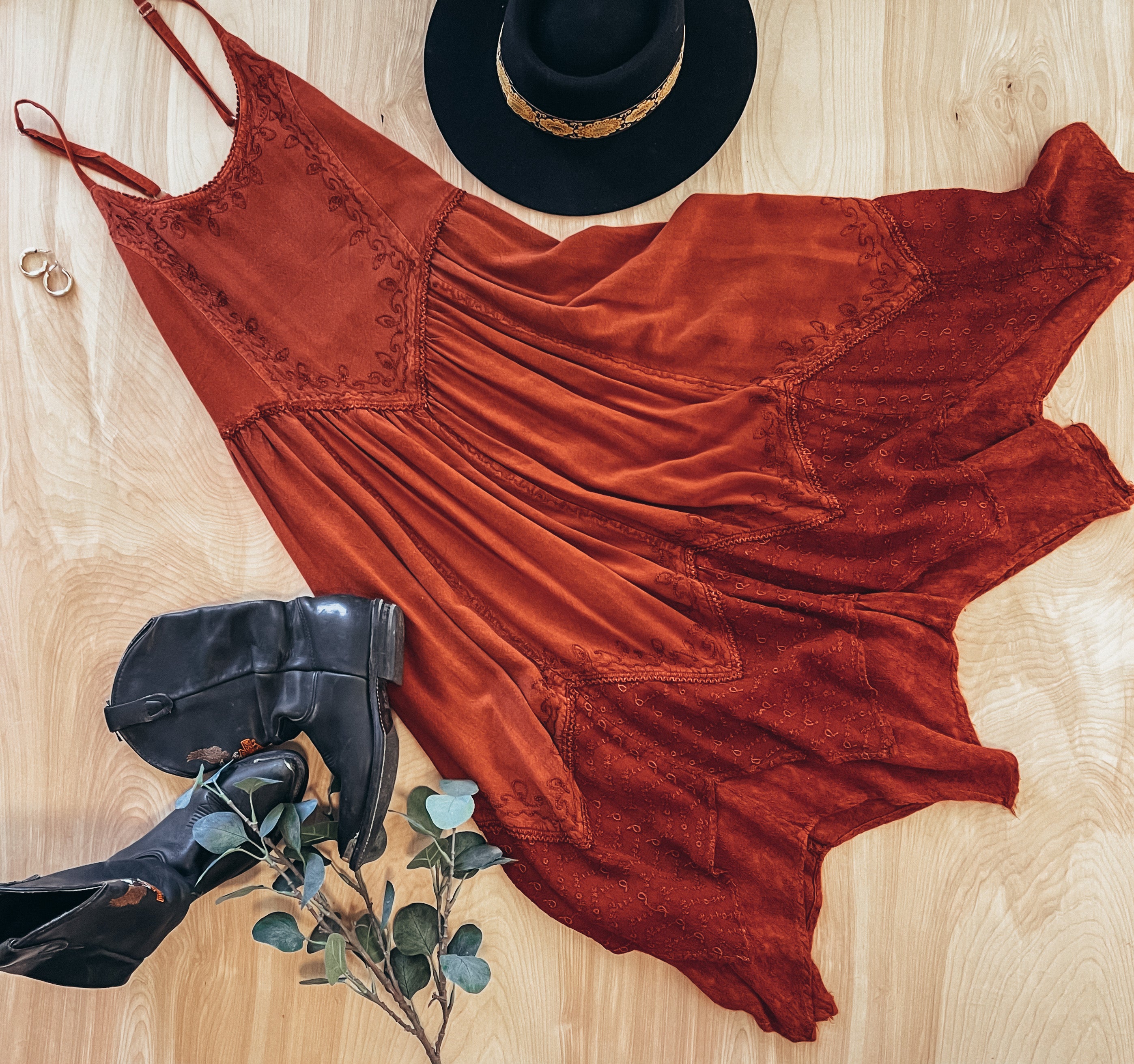 Red Gypsy Dress