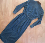 Load image into Gallery viewer, Watch Your Tone Denim Maxi
