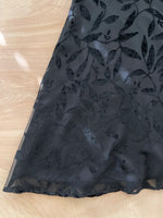 Load image into Gallery viewer, Velvet Sheer Skater Dress

