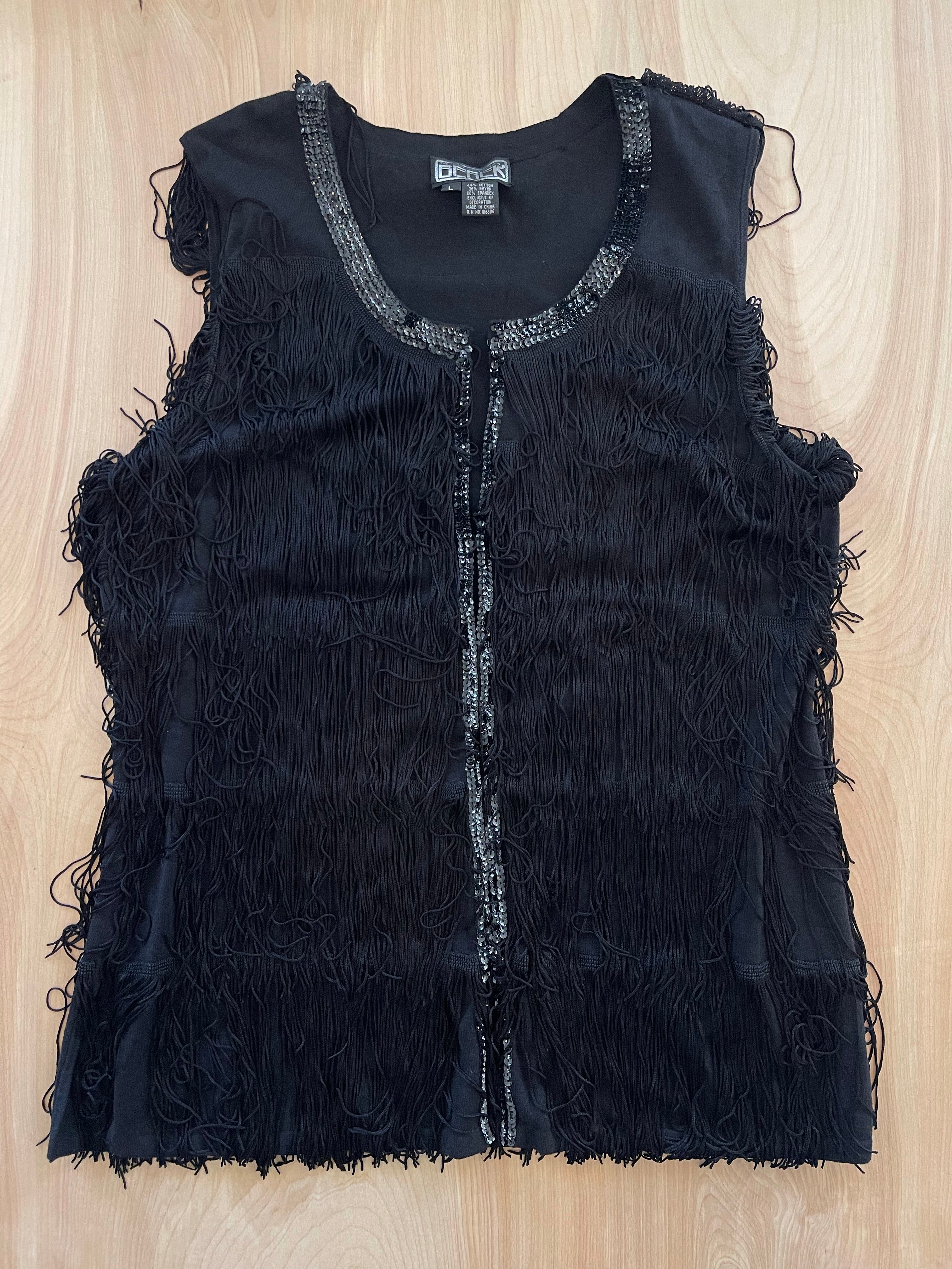 Sequin Fringe Dress/Tunic
