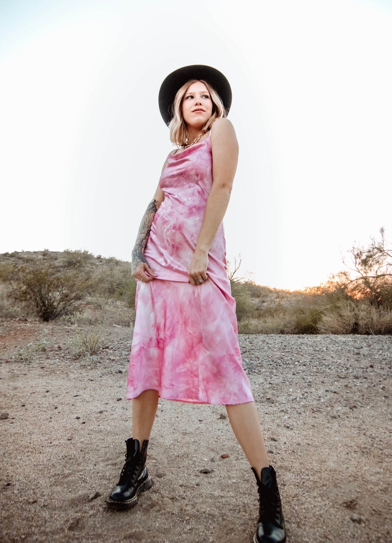 Tie Dye All Over Maxi Dress