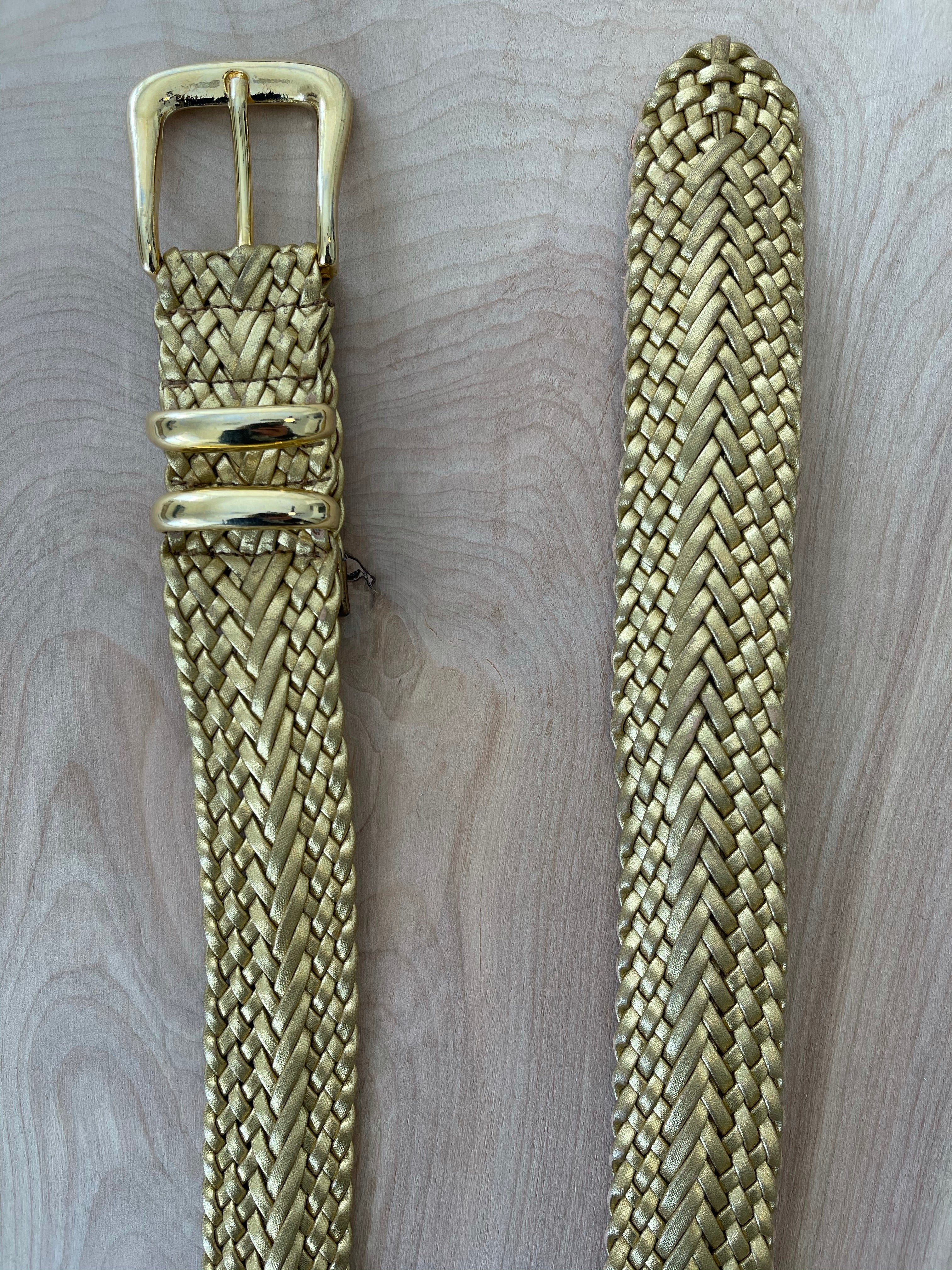 You Are Gold Braided Belt