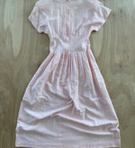 Load image into Gallery viewer, 80s Baby Pink Midi Dress
