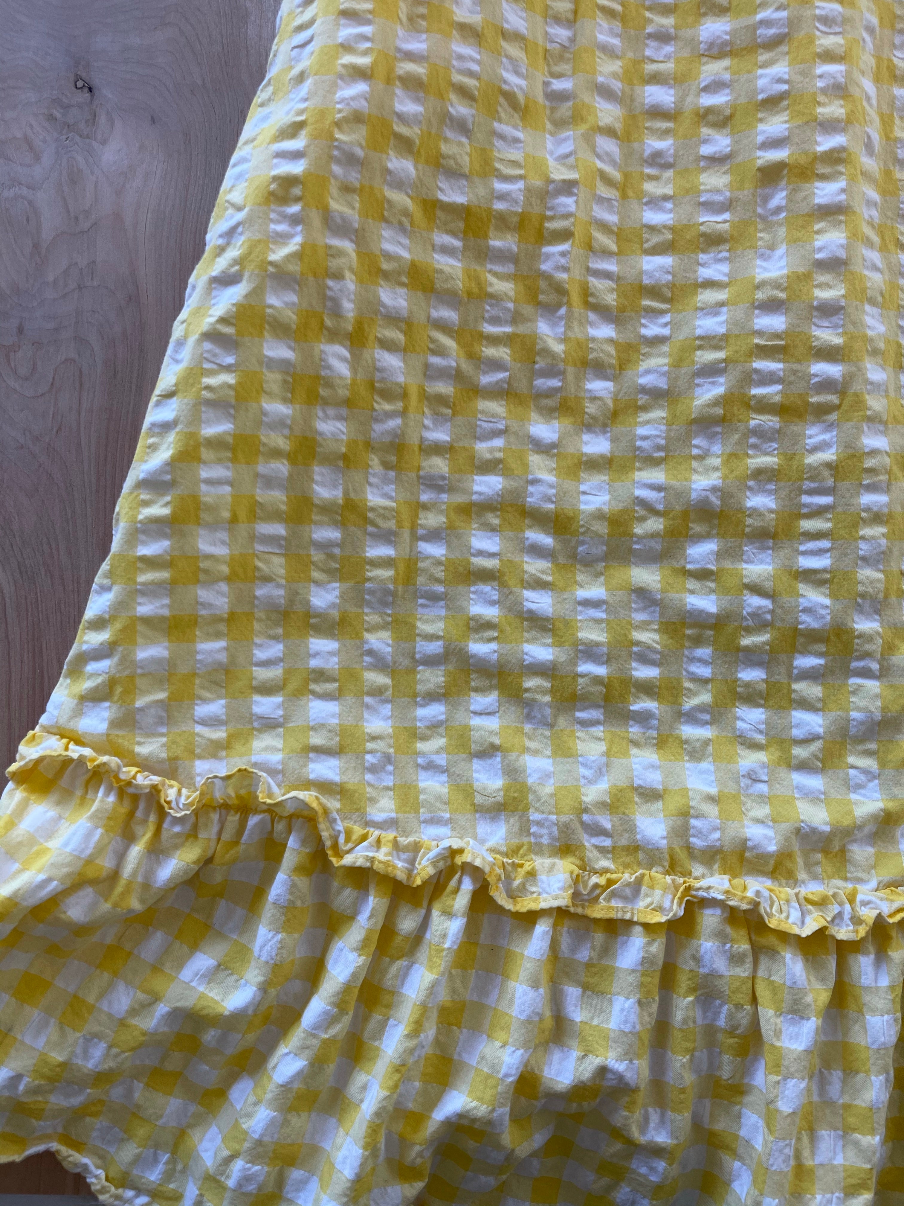 On A Picnic Gingham Maxi