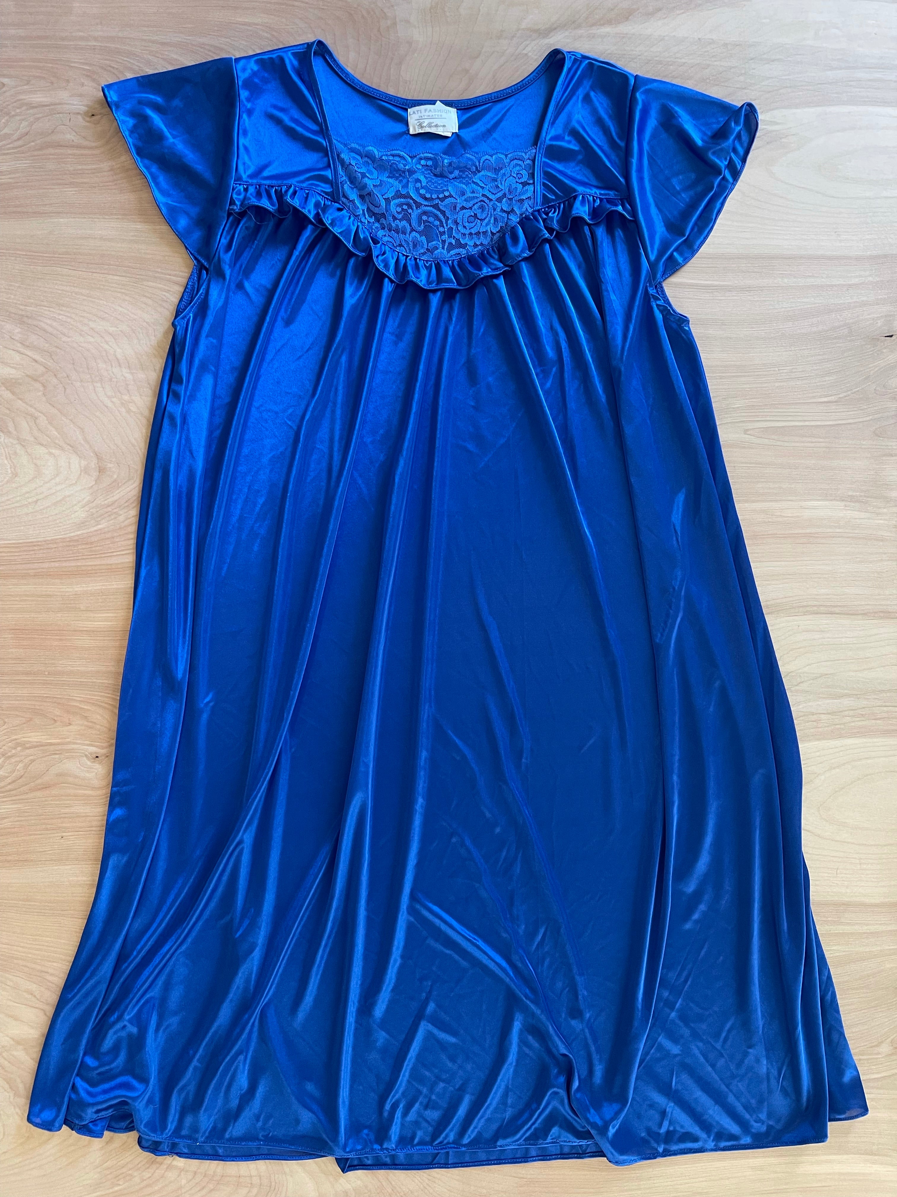 Royal Blue Nightgown