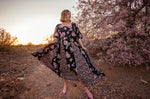 Load image into Gallery viewer, Floral Pleated Maxi Dress
