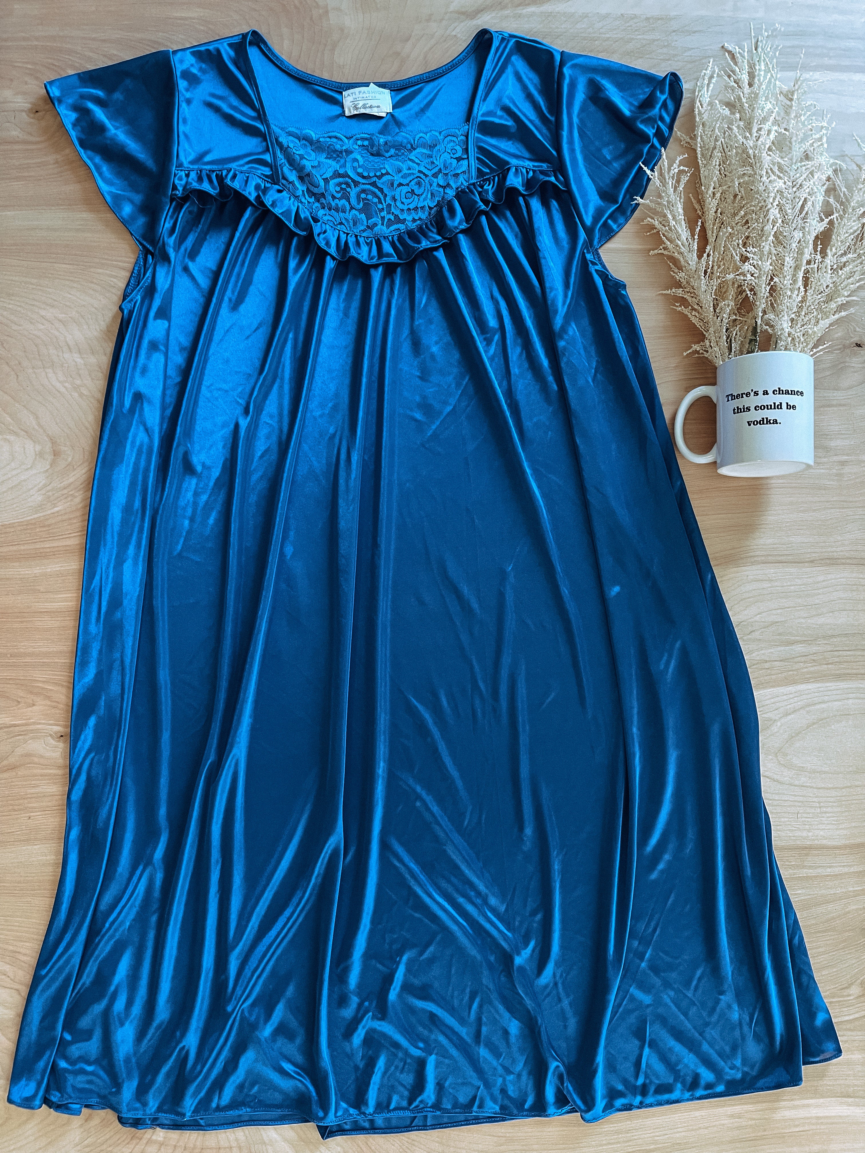 Royal Blue Nightgown