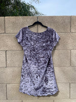 Load image into Gallery viewer, Crushed Velvet Mini Dress
